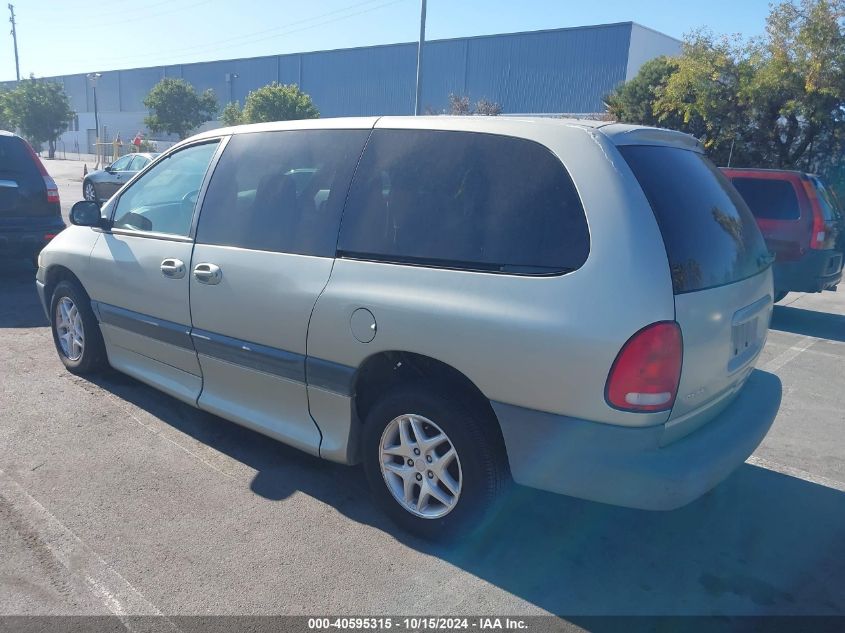 1999 Dodge Grand Caravan Se VIN: 1B4GP44R4XB921725 Lot: 40595315