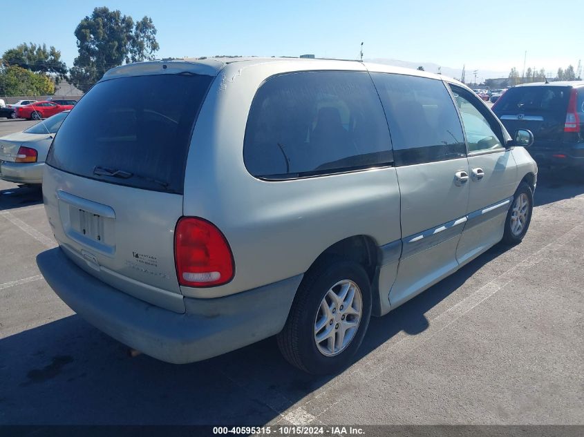 1999 Dodge Grand Caravan Se VIN: 1B4GP44R4XB921725 Lot: 40595315