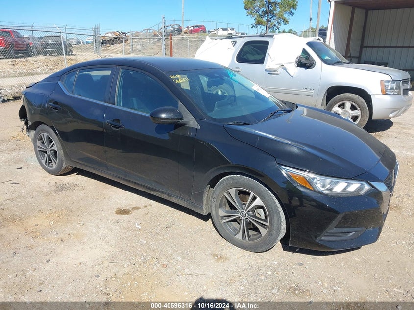 VIN 3N1AB8CV0MY279971 2021 NISSAN SENTRA SV XTRONIC CVT