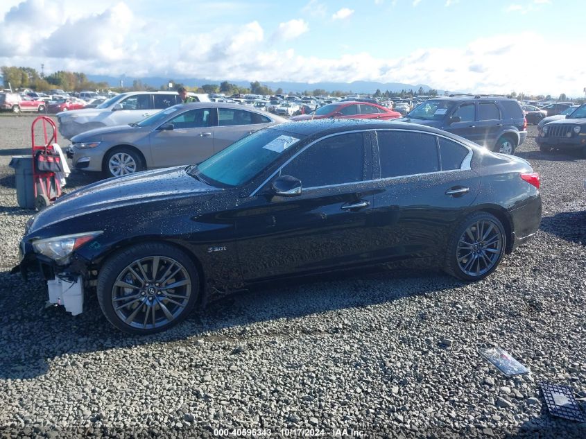 VIN JN1FV7AP1GM421490 2016 Infiniti Q50, 3.0T Red S... no.15