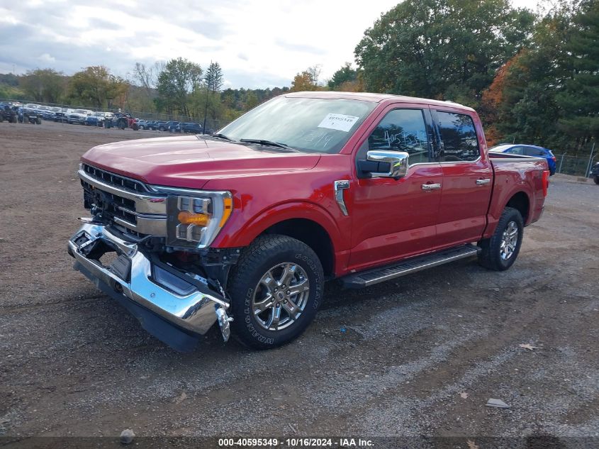 2021 FORD F-150 LARIAT - 1FTFW1E5XMKE80657