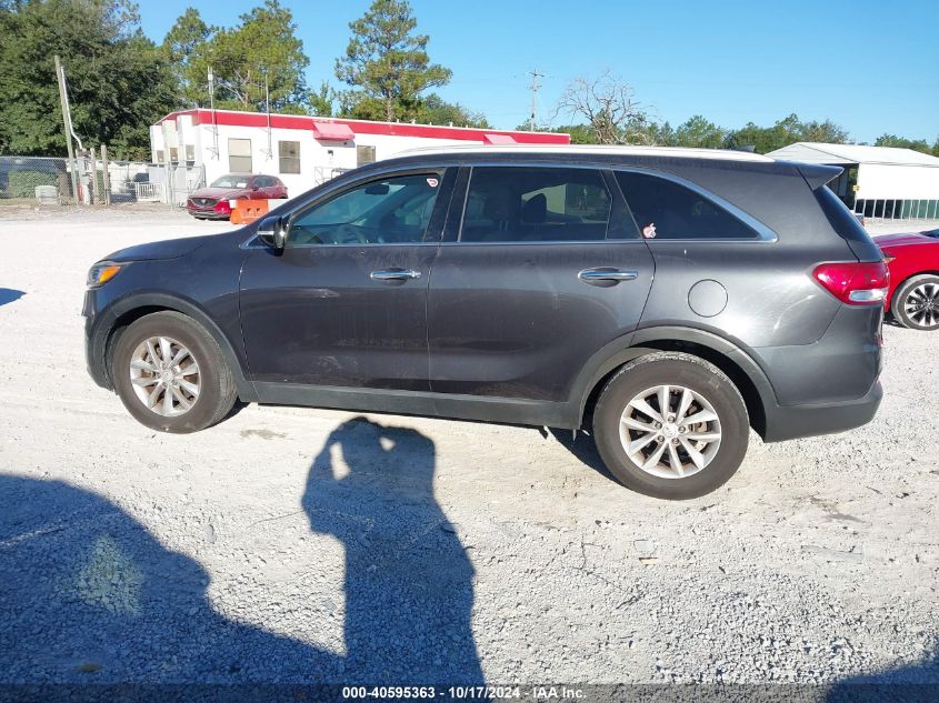 2018 Kia Sorento 2.4L Lx VIN: 5XYPG4A36JG388843 Lot: 40595363