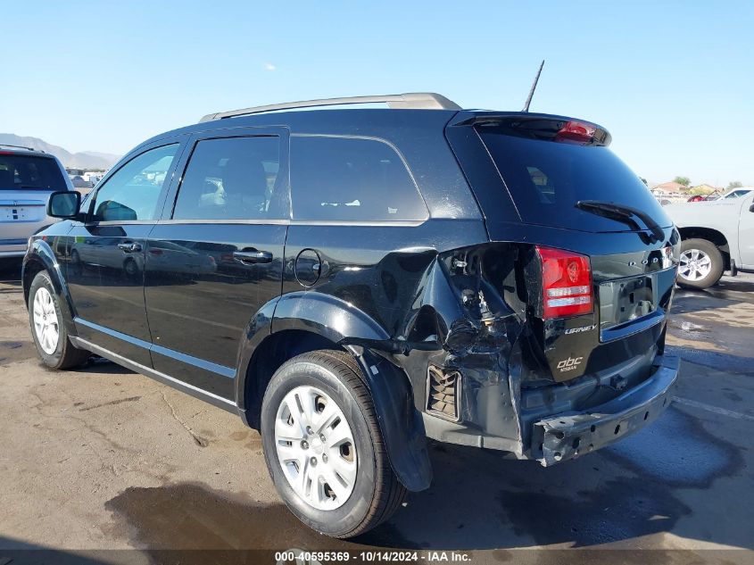 2018 Dodge Journey Se VIN: 3C4PDCAB0JT496703 Lot: 40595369