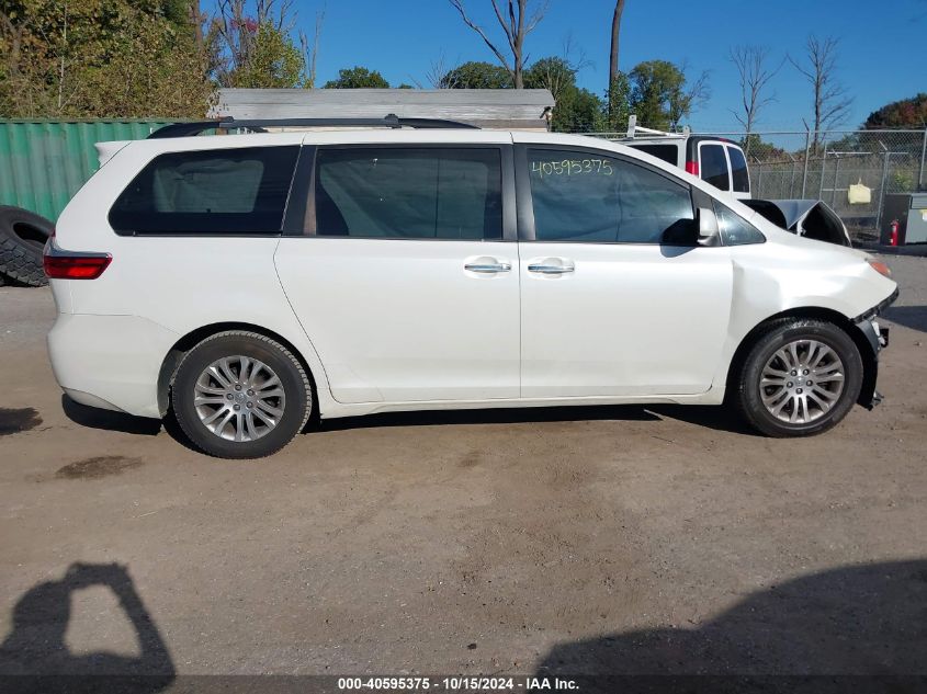 2017 Toyota Sienna Xle/Limited VIN: 5TDYZ3DC0HS849133 Lot: 40595375