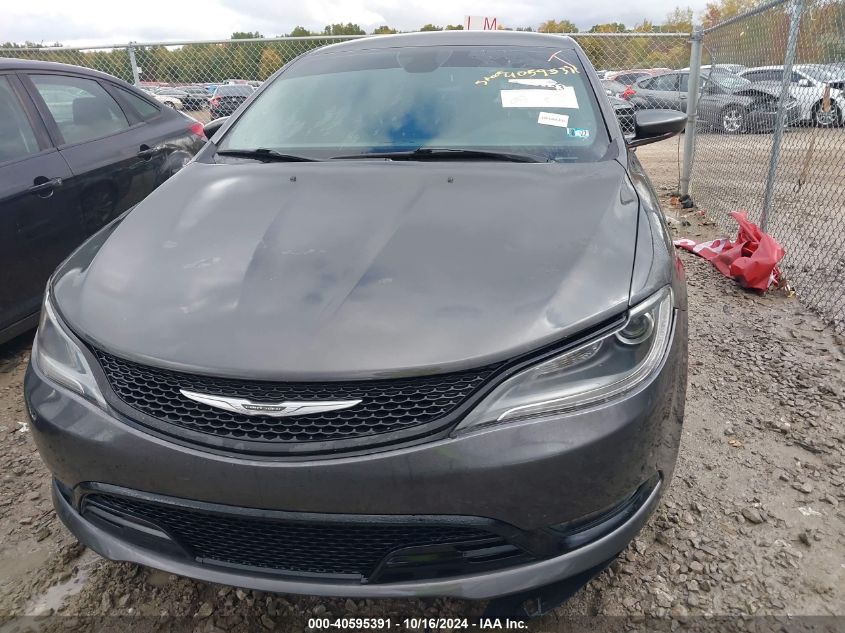 2015 Chrysler 200 S VIN: 1C3CCCBB1FN602118 Lot: 40595391