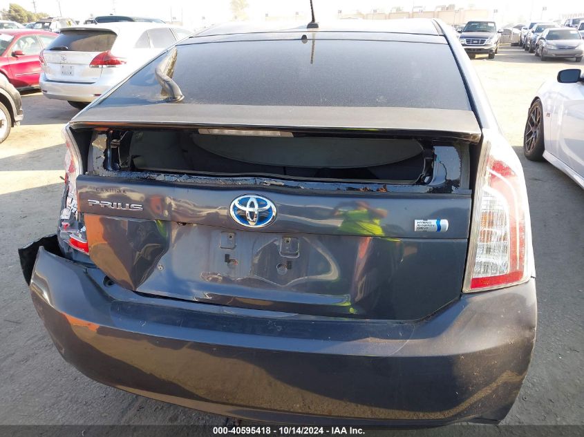 2013 Toyota Prius Three VIN: JTDKN3DU5D5619839 Lot: 40595418