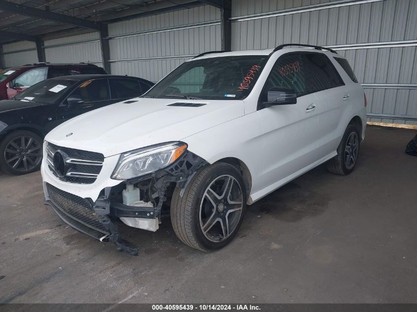 2017 Mercedes-Benz Gle 350 4Matic VIN: 4JGDA5HB7HA854308 Lot: 40595439