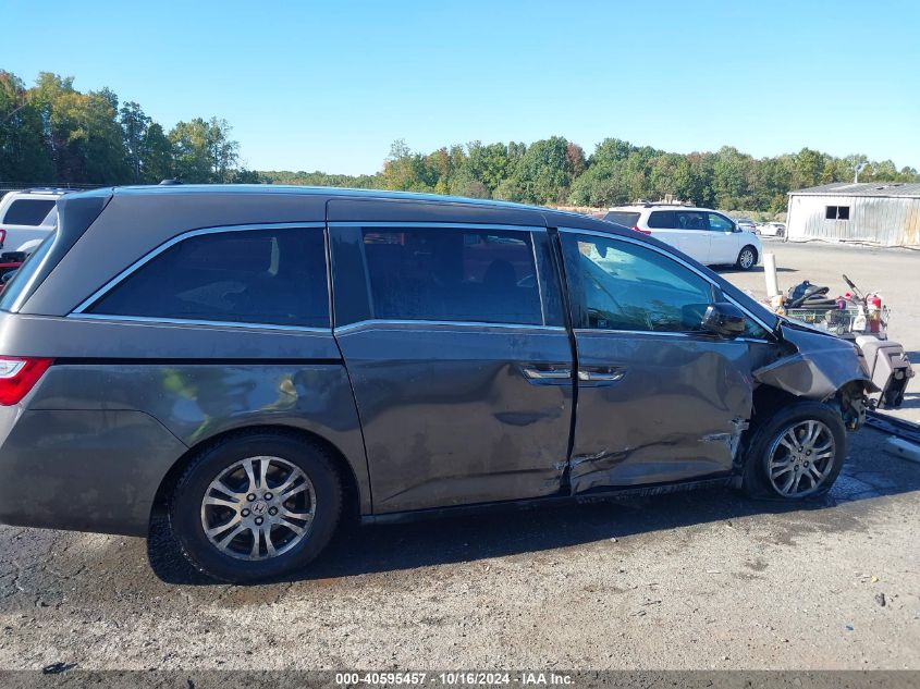 2012 Honda Odyssey Ex-L VIN: 5FNRL5H6XCB100407 Lot: 40595457