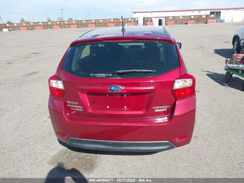 2015 Subaru Impreza 2.0I VIN: JF1GPAA68FG265824 Lot: 40595477