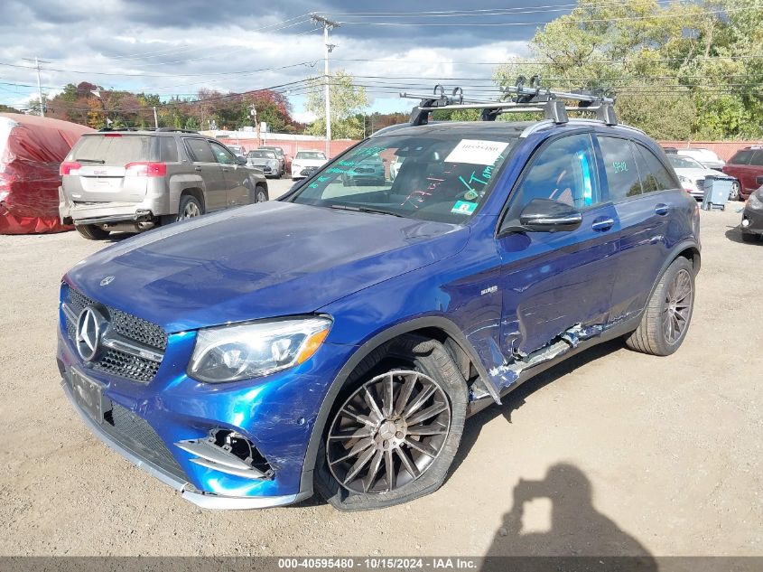 2018 Mercedes-Benz Amg Glc 43 4Matic VIN: WDC0G6EB7JF390502 Lot: 40595480