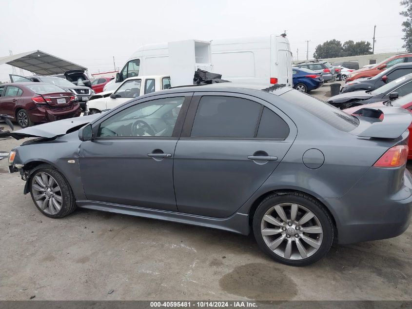 2008 Mitsubishi Lancer Gts VIN: JA3AU86U48U038772 Lot: 40595481