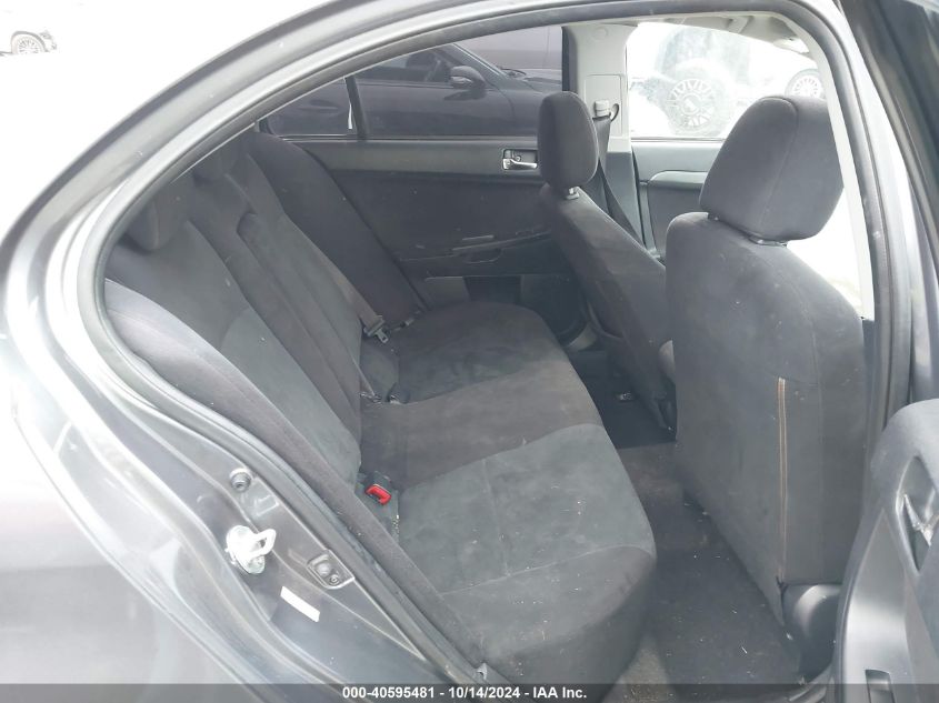 2008 Mitsubishi Lancer Gts VIN: JA3AU86U48U038772 Lot: 40595481