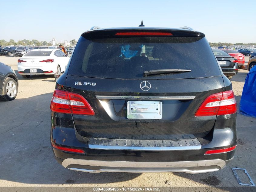 2015 Mercedes-Benz Ml 350 VIN: 4JGDA5JB8FA539217 Lot: 40595495