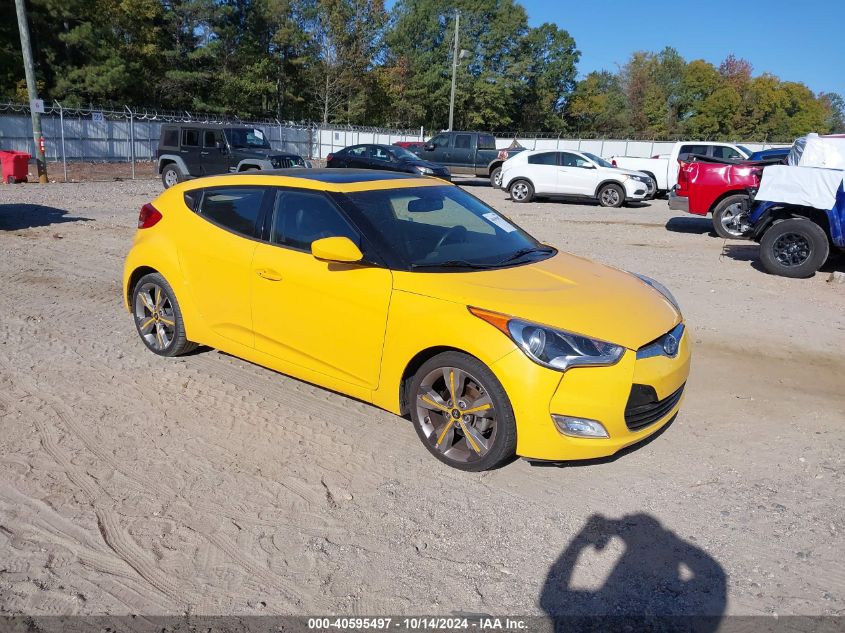 2016 HYUNDAI VELOSTER - KMHTC6AD3GU270041