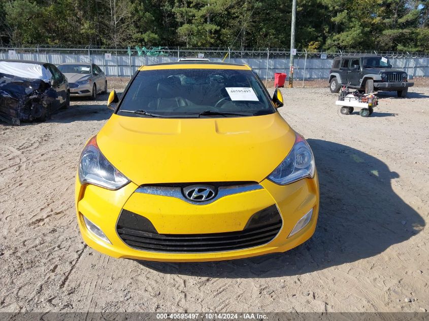 2016 Hyundai Veloster VIN: KMHTC6AD3GU270041 Lot: 40595497