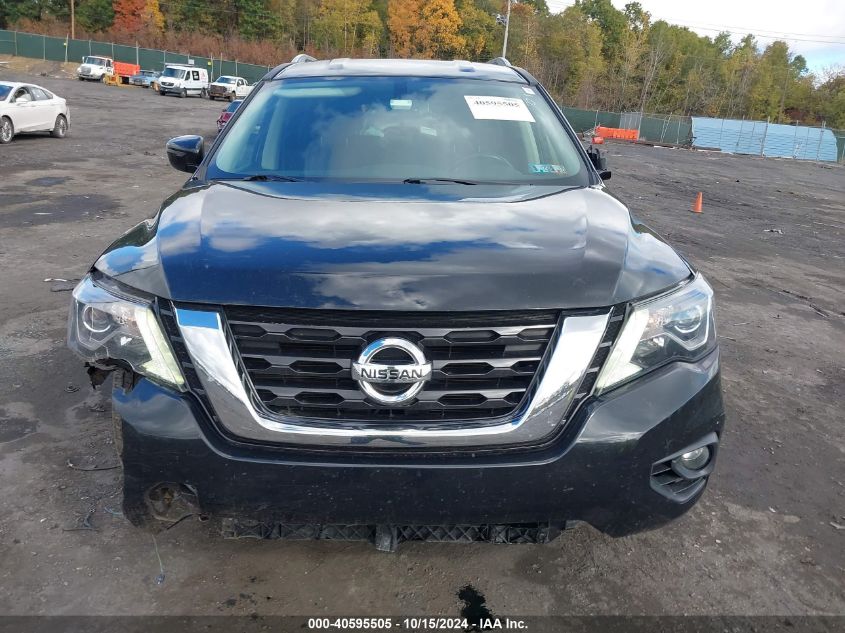 2019 Nissan Pathfinder Sv VIN: 5N1DR2MM9KC635974 Lot: 40595505