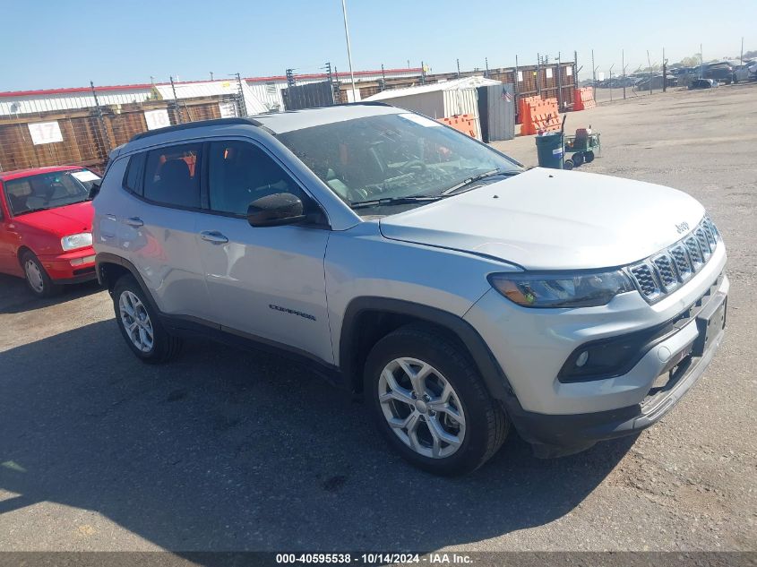 2024 Jeep Compass Latitude 4X4 VIN: 3C4NJDBN0RT110341 Lot: 40595538