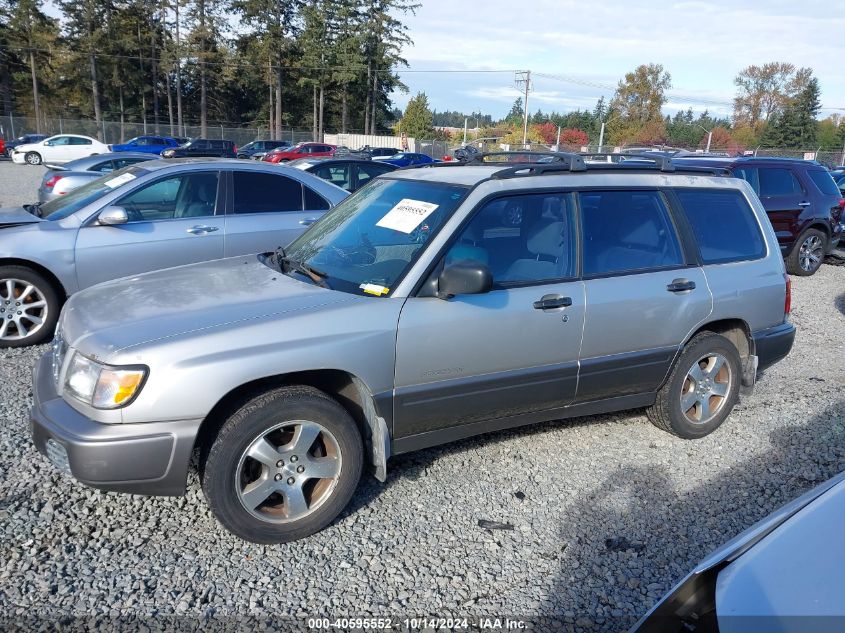 2000 Subaru Forester S VIN: JF1SF6554YH720015 Lot: 40595552