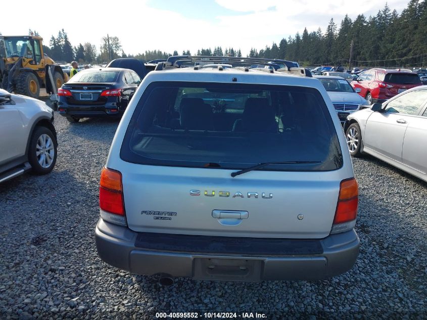 2000 Subaru Forester S VIN: JF1SF6554YH720015 Lot: 40595552