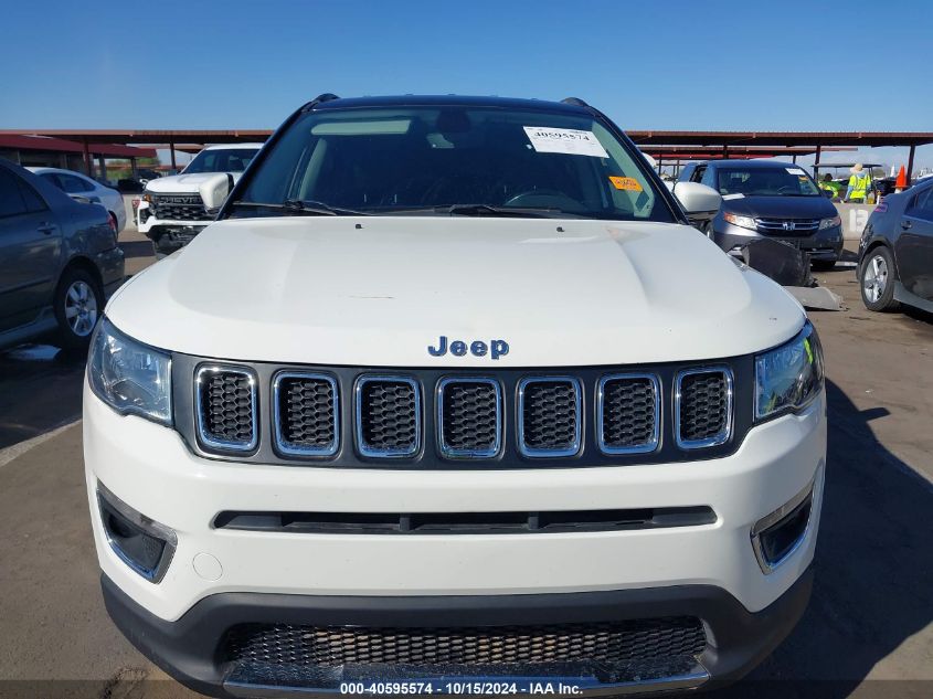 2020 Jeep Compass Limited Fwd VIN: 3C4NJCCB6LT211244 Lot: 40595574