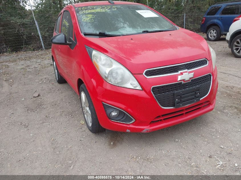 2014 Chevrolet Spark Ls Auto VIN: KL8CB6S98EC482463 Lot: 40595575