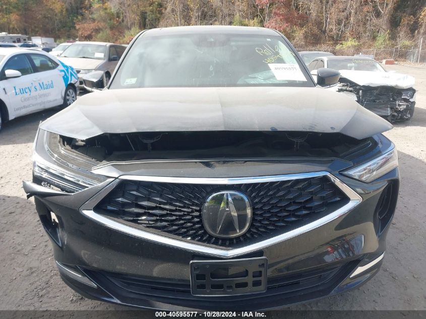 2022 Acura Mdx Standard VIN: 5J8YE1H3XNL034155 Lot: 40595577