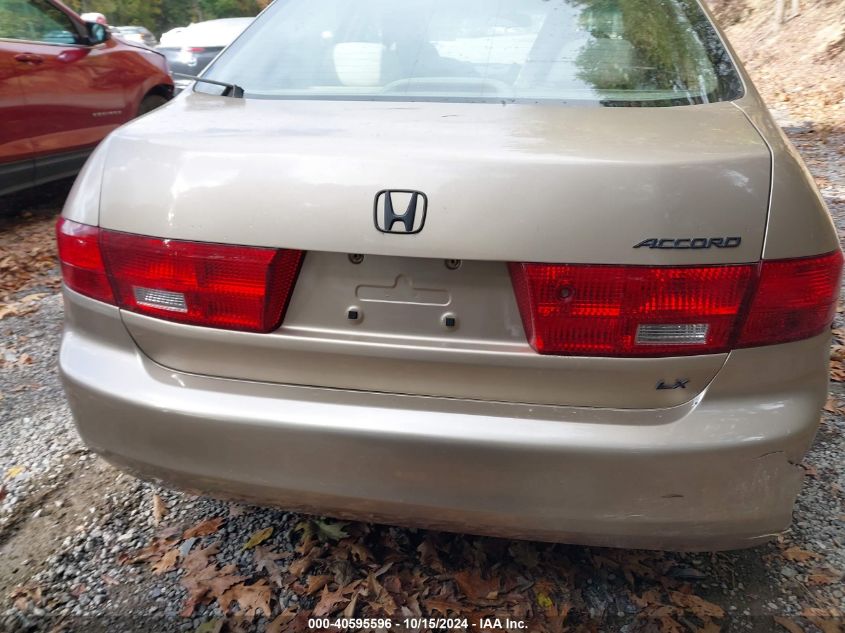 2005 Honda Accord 2.4 Lx VIN: 1HGCM56465A103208 Lot: 40595596