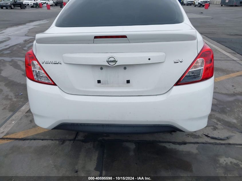 2018 Nissan Versa 1.6 Sv VIN: 3N1CN7AP0JL828981 Lot: 40595598