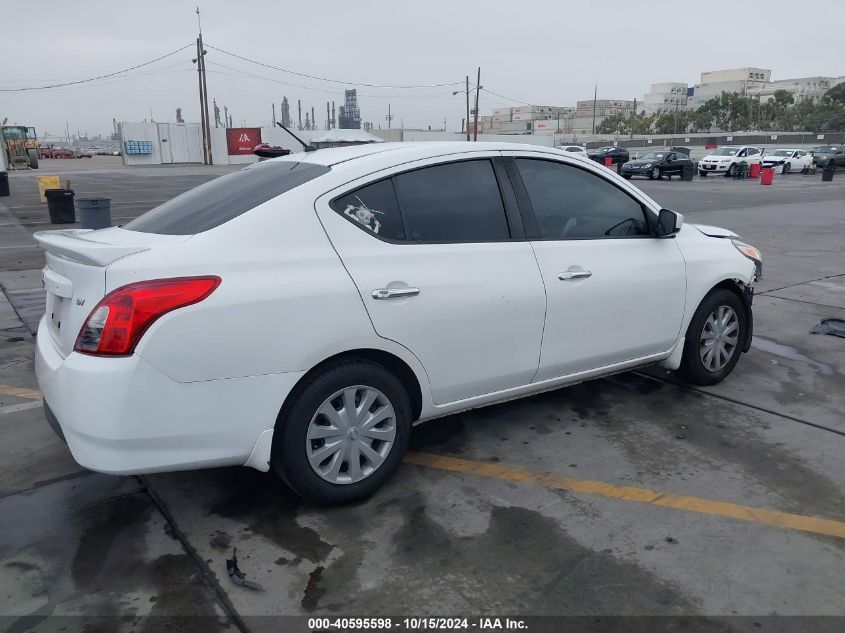 2018 Nissan Versa 1.6 Sv VIN: 3N1CN7AP0JL828981 Lot: 40595598