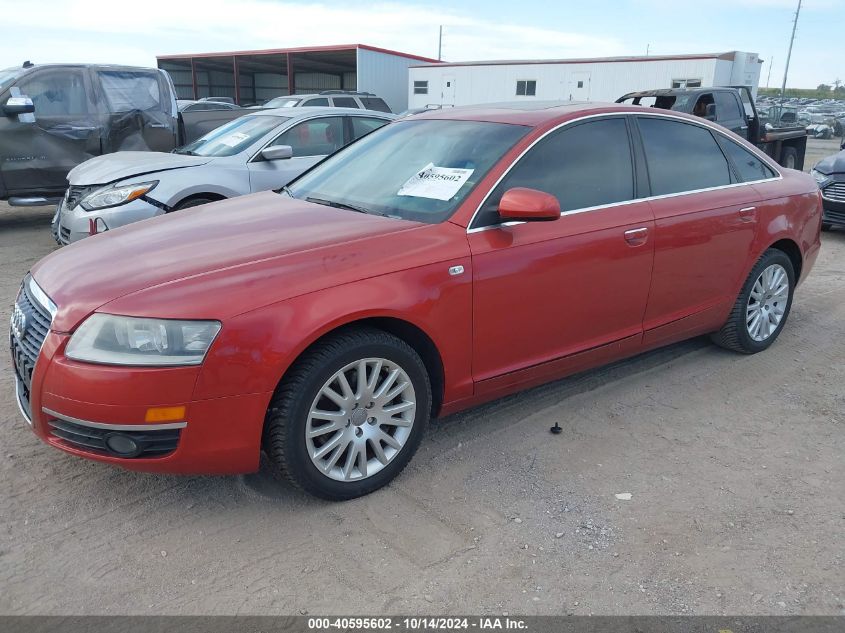 2006 Audi A6 3.2 VIN: WAUDG74F56N038711 Lot: 40595602