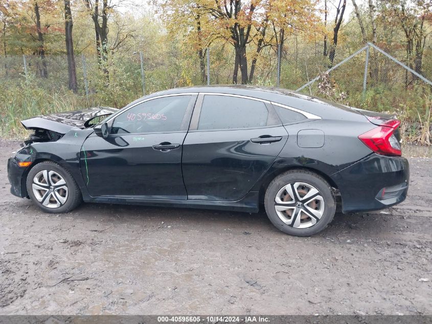 2018 Honda Civic Lx VIN: 2HGFC2F56JH601279 Lot: 40595605