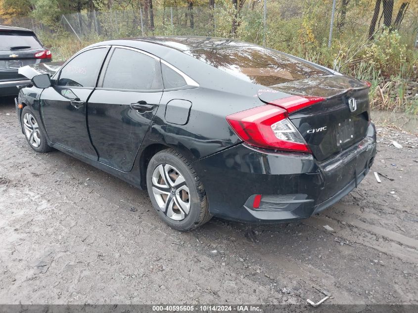 2018 Honda Civic Lx VIN: 2HGFC2F56JH601279 Lot: 40595605