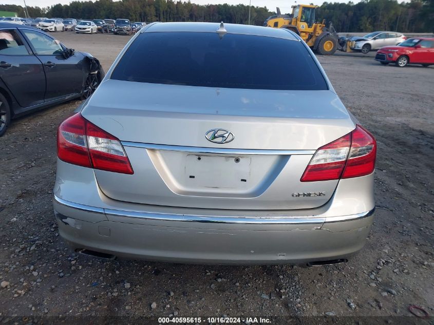 2012 Hyundai Genesis 3.8 VIN: KMHGC4DD9CU192523 Lot: 40595615