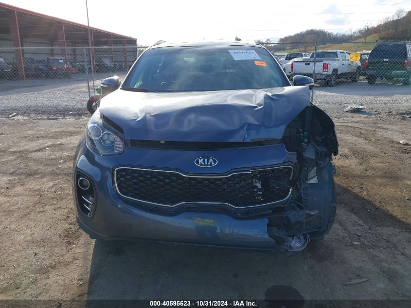 2017 Kia Sportage Ex VIN: KNDPNCAC3H7284107 Lot: 40595623