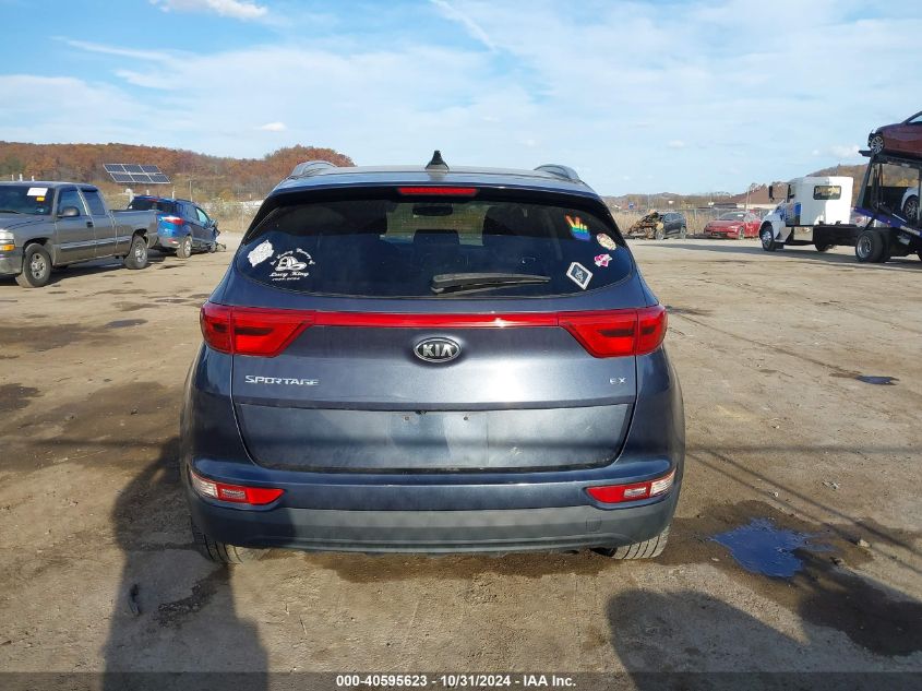 2017 Kia Sportage Ex VIN: KNDPNCAC3H7284107 Lot: 40595623