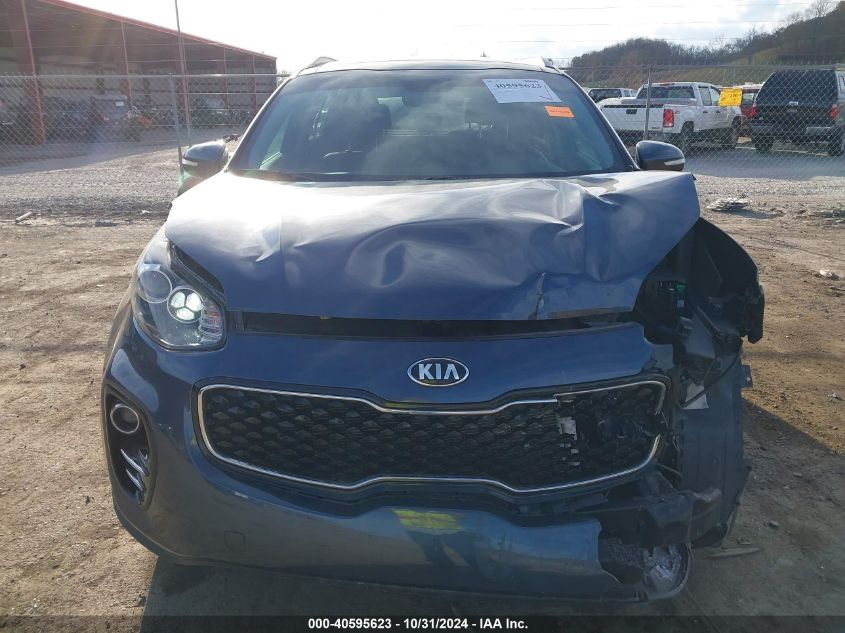 2017 Kia Sportage Ex VIN: KNDPNCAC3H7284107 Lot: 40595623