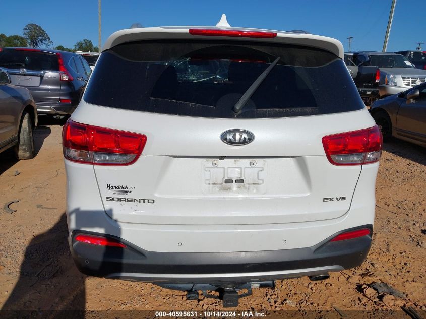 2017 Kia Sorento 3.3L Ex VIN: 5XYPH4A53HG319925 Lot: 40595631