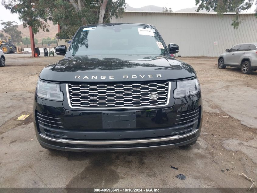 2021 Land Rover Range Rover Westminster VIN: SALGS2RU2MA422421 Lot: 40595641