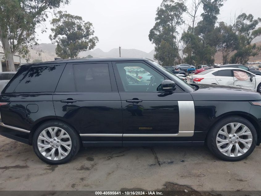 2021 Land Rover Range Rover Westminster VIN: SALGS2RU2MA422421 Lot: 40595641