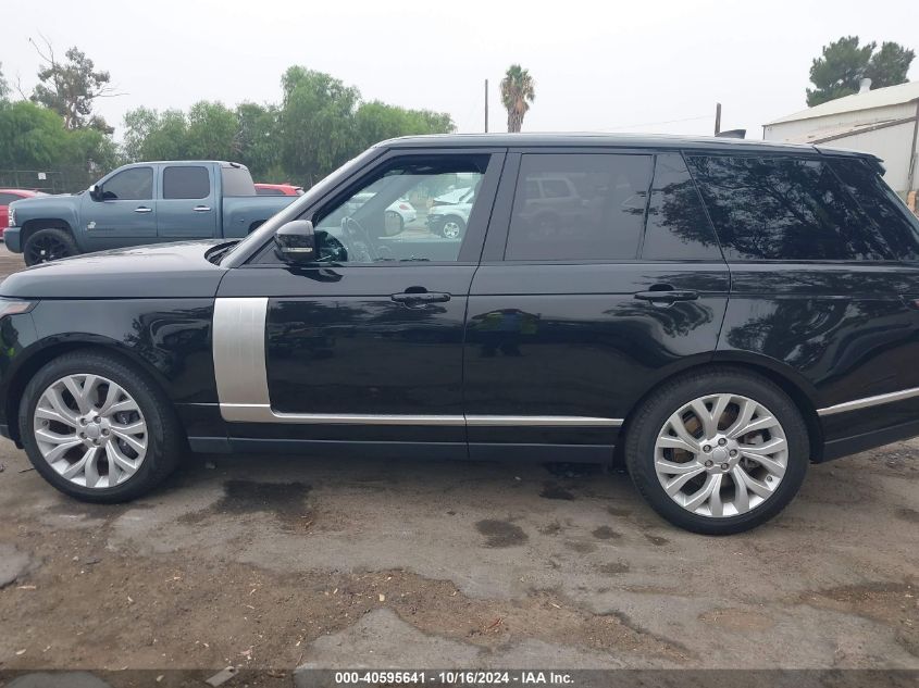 2021 Land Rover Range Rover Westminster VIN: SALGS2RU2MA422421 Lot: 40595641