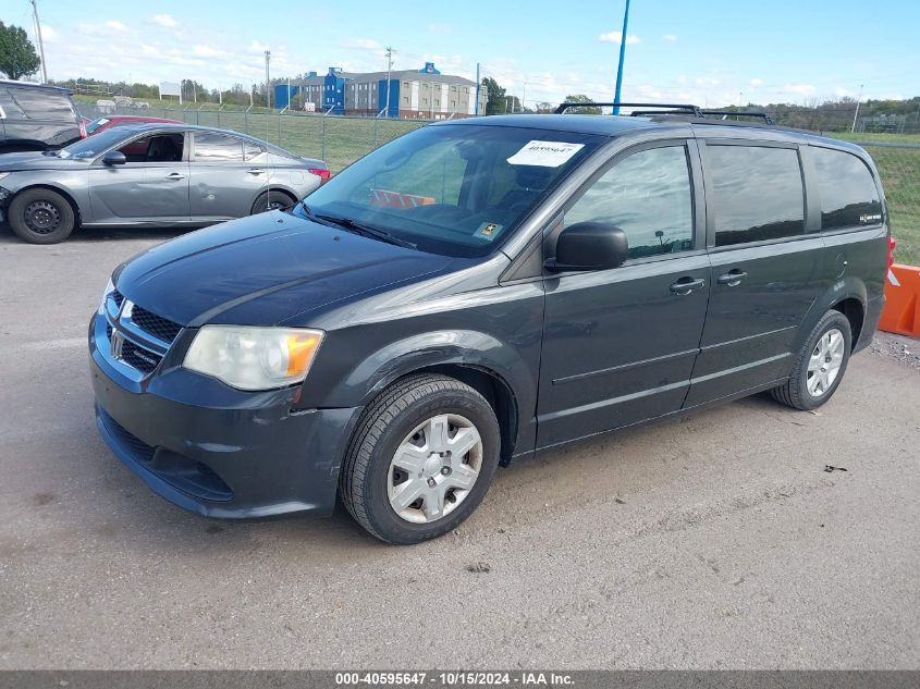 2011 Dodge Grand Caravan Express VIN: 2D4RN4DG2BR647809 Lot: 40595647