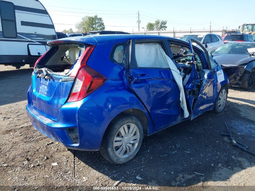 VIN JHMGK5H59GS012313 2016 Honda Fit, LX no.4