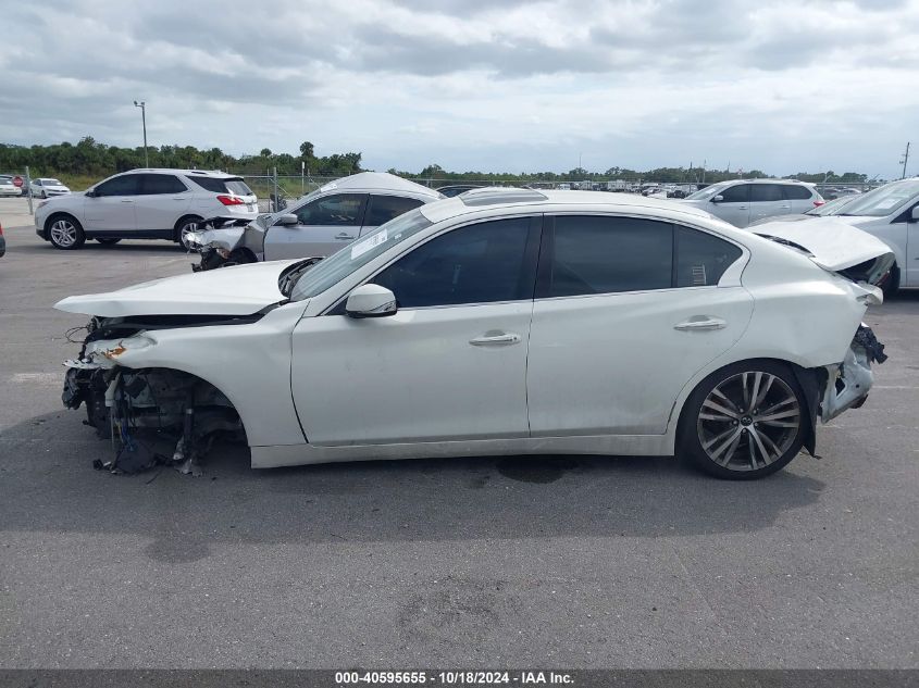 2020 Infiniti Q50 Edition 30/Luxe/Pure/Sport VIN: JN1EV7AP8LM599998 Lot: 40595655