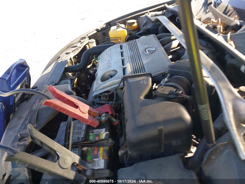 2005 Lexus Es 330 VIN: JTHBA30G555089268 Lot: 40595675