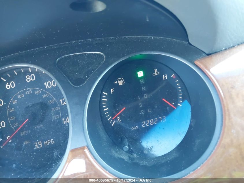 2005 Lexus Es 330 VIN: JTHBA30G555089268 Lot: 40595675