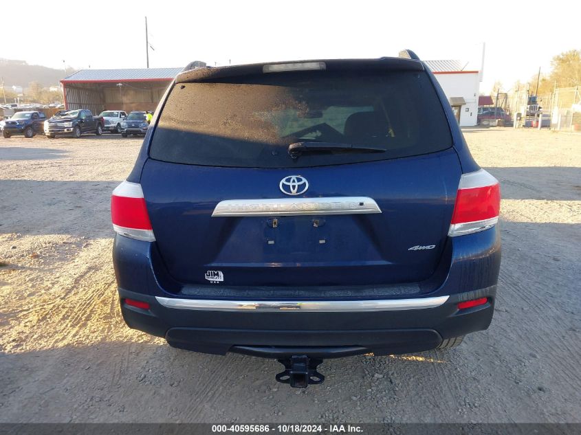 2011 Toyota Highlander Limited V6 VIN: 5TDDK3EH5BS043633 Lot: 40595686