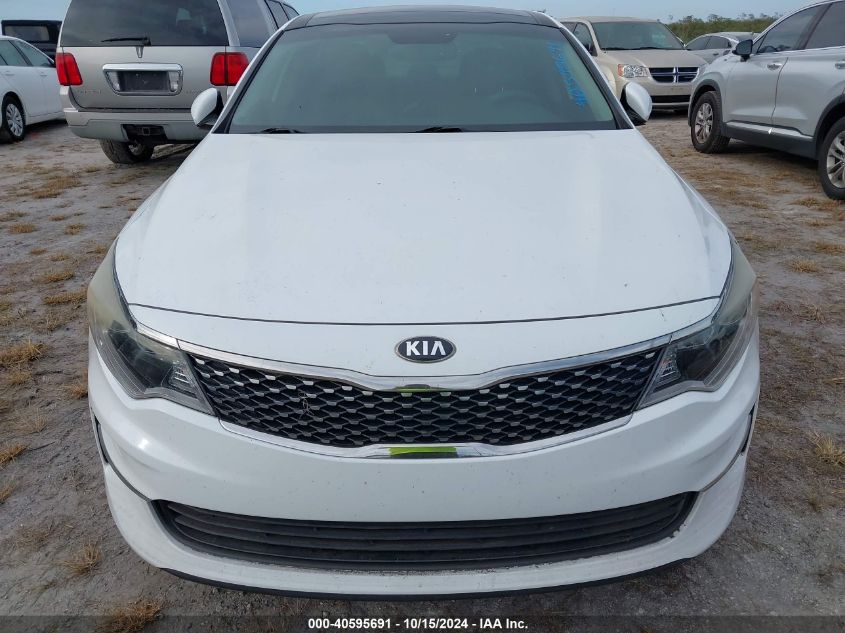 2018 Kia Optima Ex VIN: 5XXGU4L35JG233033 Lot: 40595691