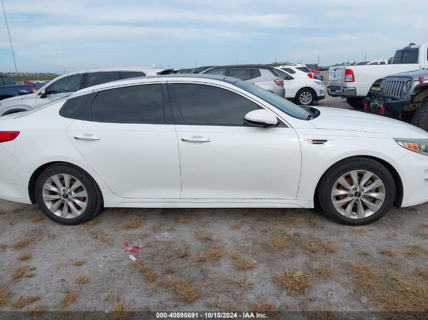 2018 Kia Optima Ex VIN: 5XXGU4L35JG233033 Lot: 40595691