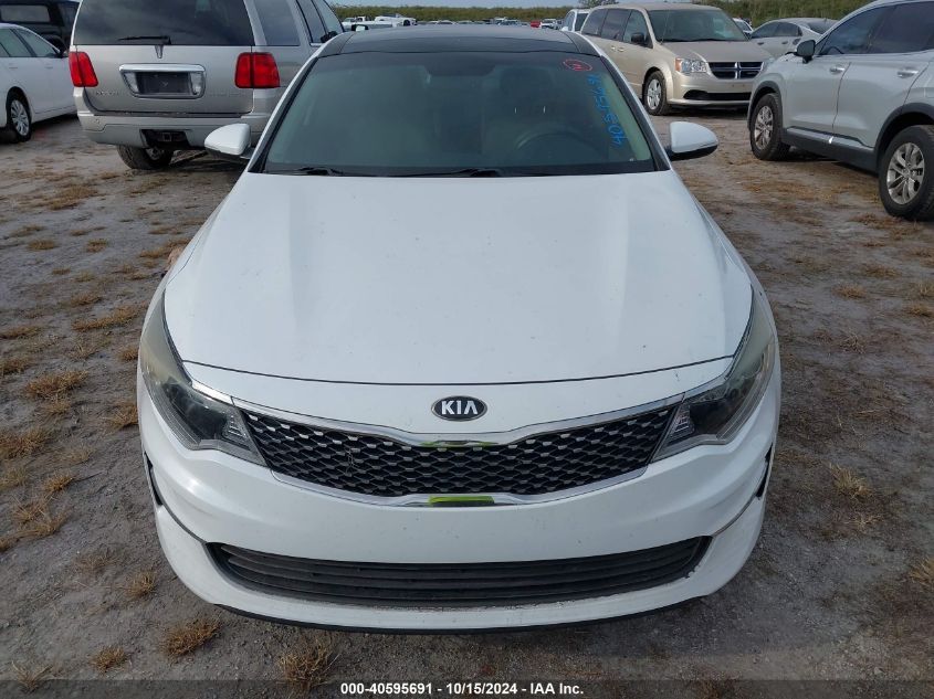 2018 Kia Optima Ex VIN: 5XXGU4L35JG233033 Lot: 40595691