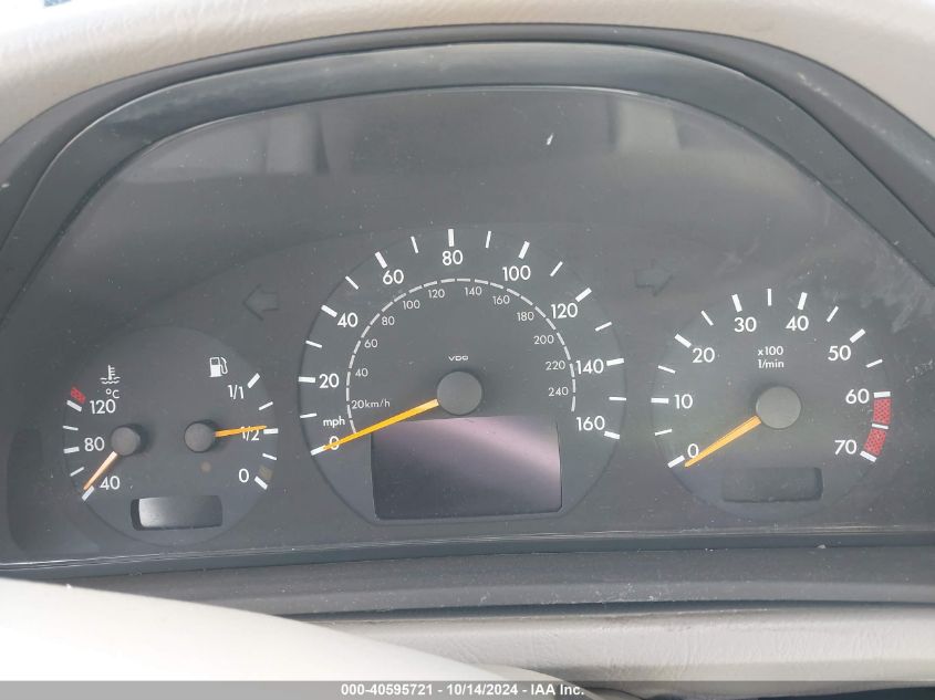 2002 Mercedes-Benz Clk 320 VIN: WDBLJ65G22T124399 Lot: 40595721